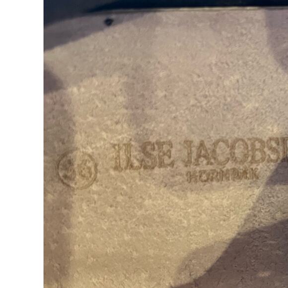 Ilse Jacobsen Tulipu 3576 Sneakers Slip On Size 36 6.5 Gunmetal Leather Comfort - Picture 7 of 8